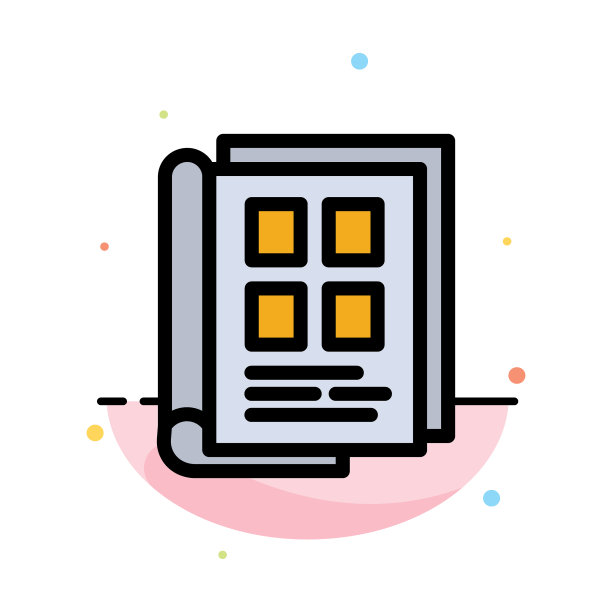 书报纸纸笔记本电话本摘要图片下载