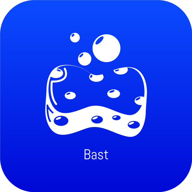 韧皮图标蓝色图片下载