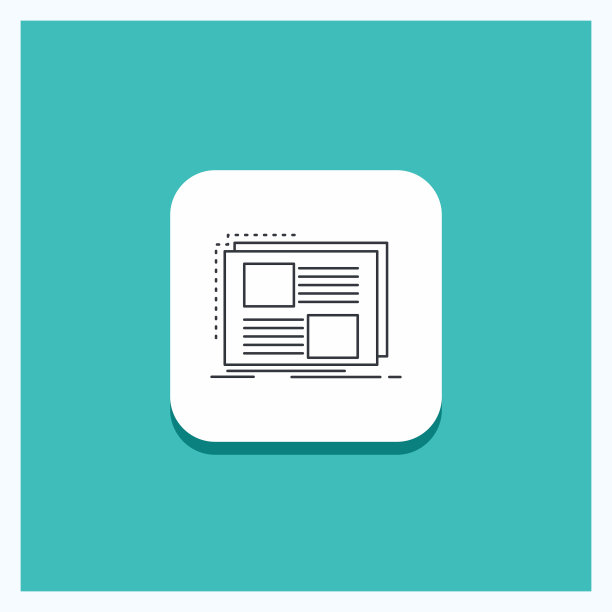 圆形按钮用于内容设计框架页面文本图片下载