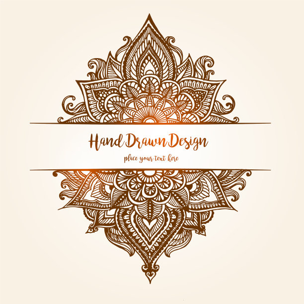 手绘装饰，非常详细的抽象画图片下载