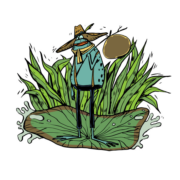 角色设计的青蛙图片下载