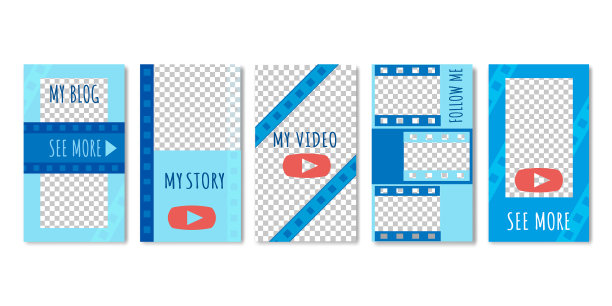 社交媒体网站的直播视频设置图片下载