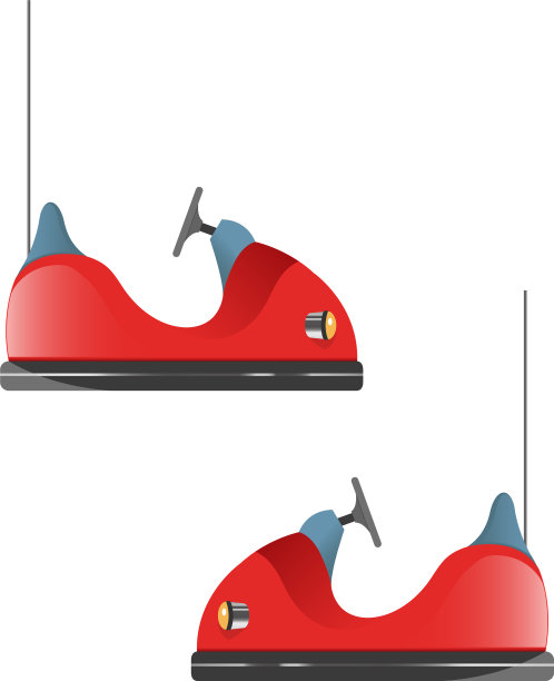游乐园景点-电动汽车图片下载
