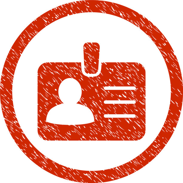 人徽章圆形粒状图标图片下载