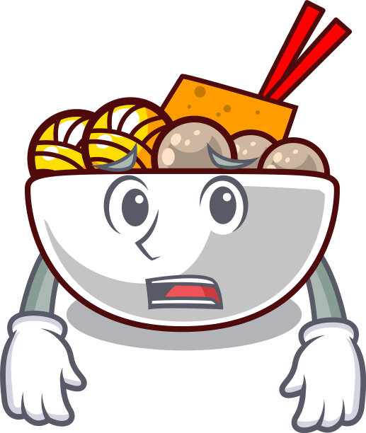 怕肉丸子孤立与中人物图片下载