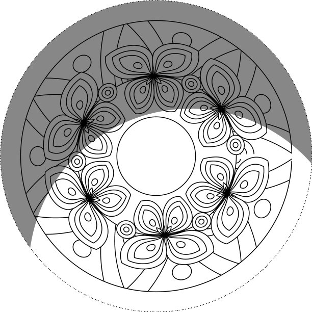 花曼荼罗图标图片下载