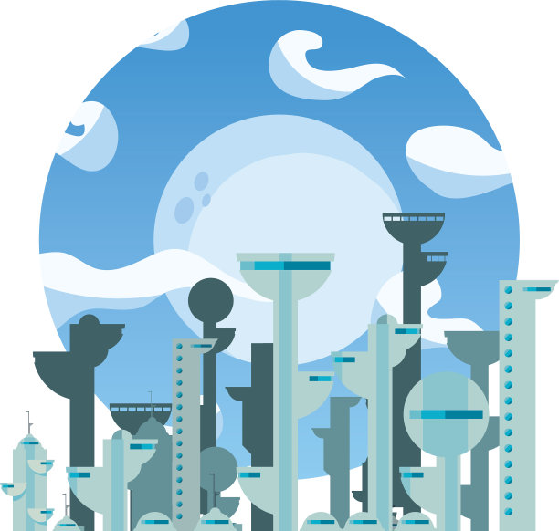 火箭殖民地未来太空图片下载