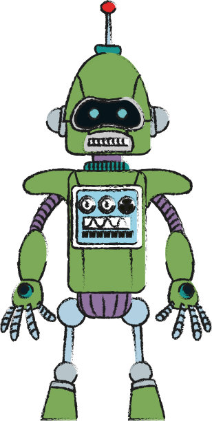 机器人技术图标形象图片下载