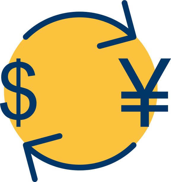 用美元图标兑换日元图片下载