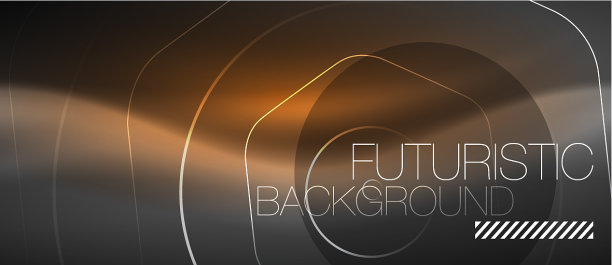 黑色和发光的颜色线霓虹灯设计magin图片下载