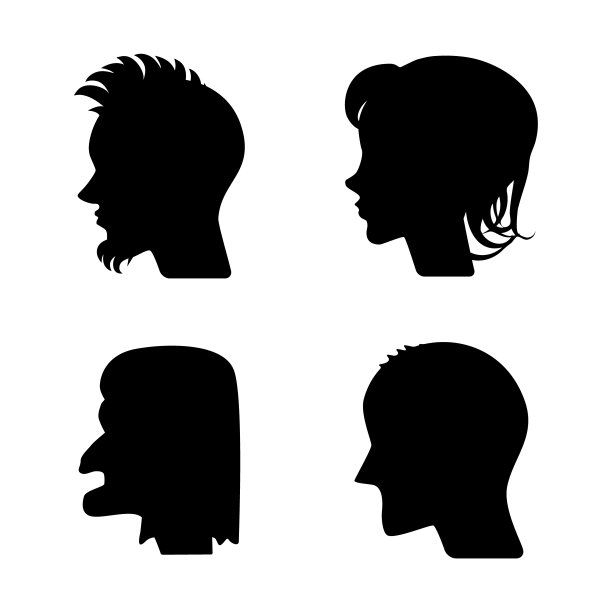 轮廓或浮雕剪影图片下载