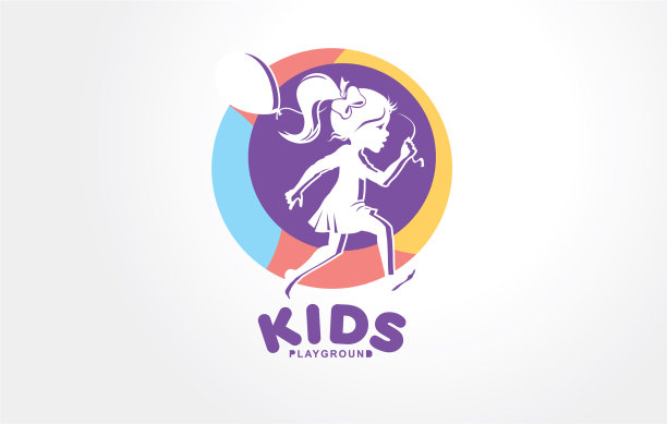 女童标志儿童学校游戏艺术图片下载