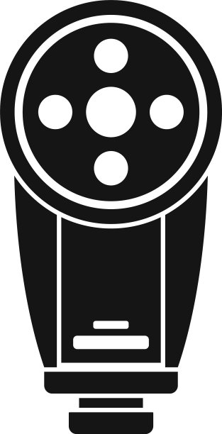 相机led闪光灯图标简洁风格图片下载