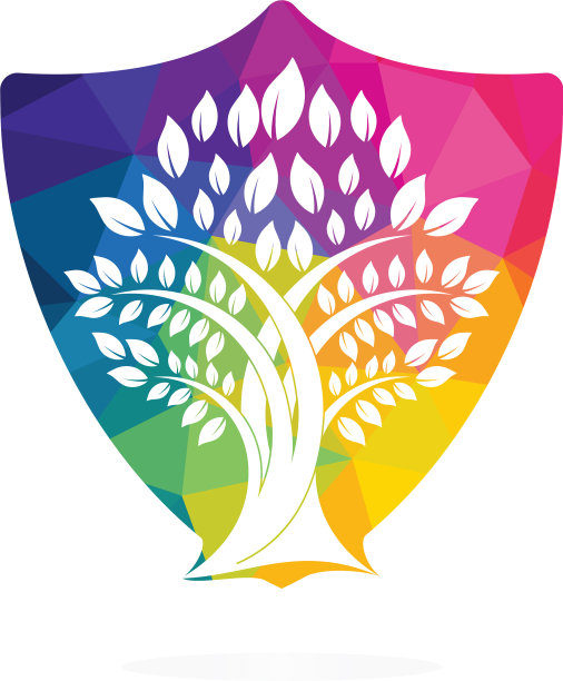 绿树标志设计图片下载