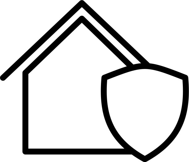 受保护的房屋图标图片下载