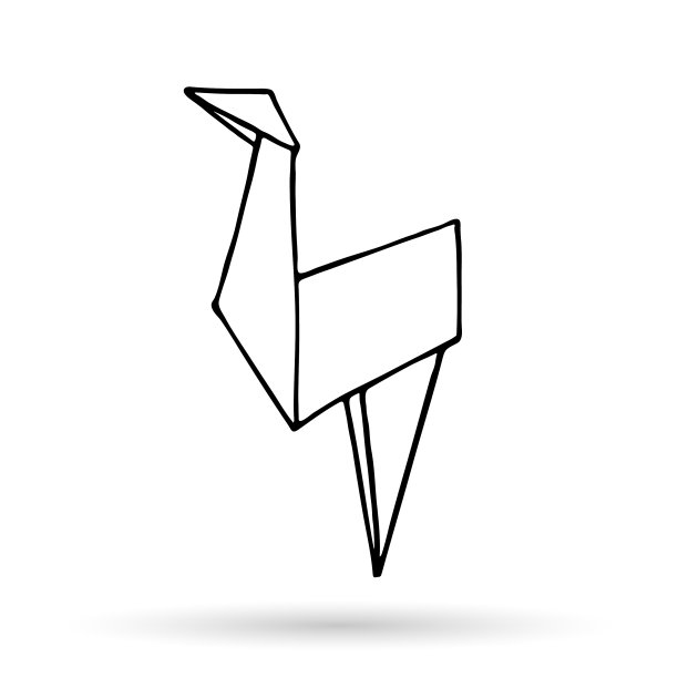 折纸涂鸦简单的图标图片下载