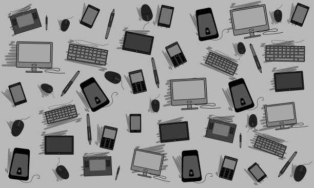 由计算机设备组成的背景图片下载