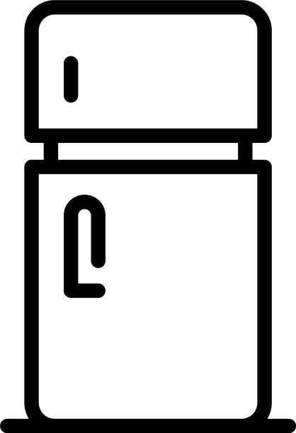 冰箱图标轮廓样式图片下载