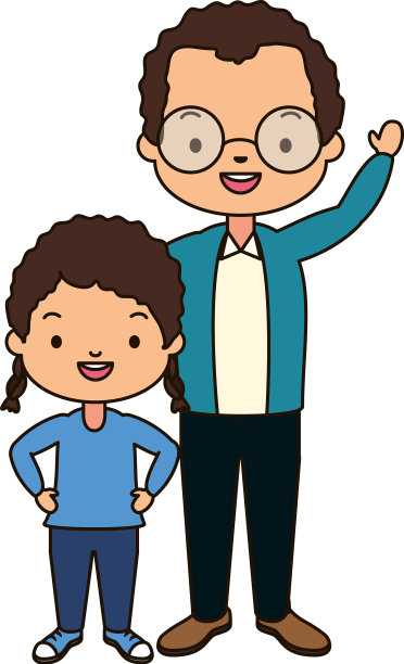 爸爸和女儿图片下载