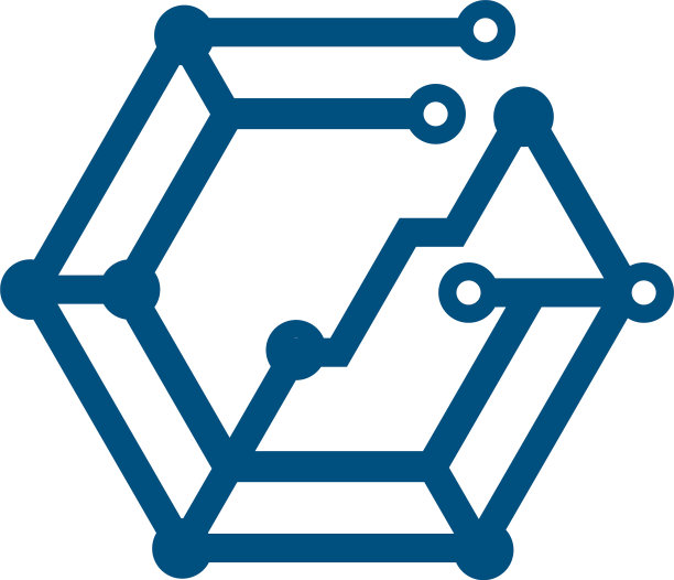 几何科技Logo模板图片下载