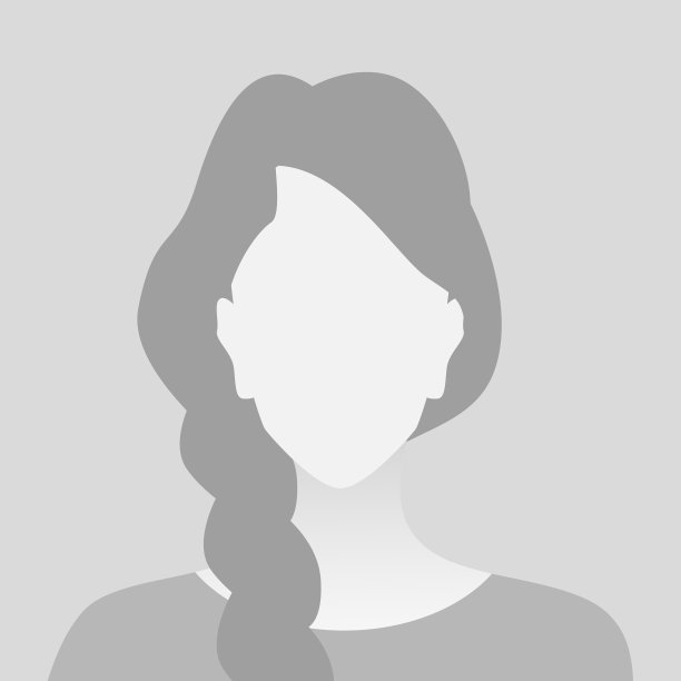 人灰色照片占位女人图片下载