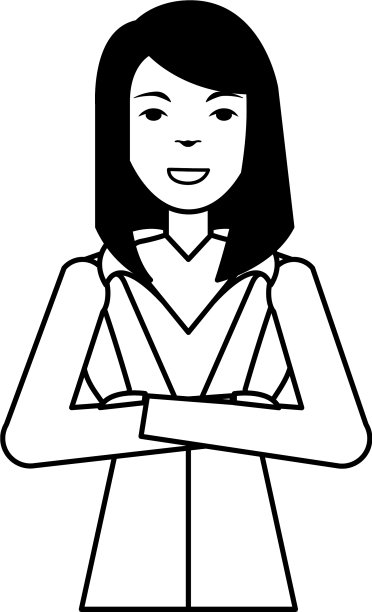 女商人头像人物图标图片下载