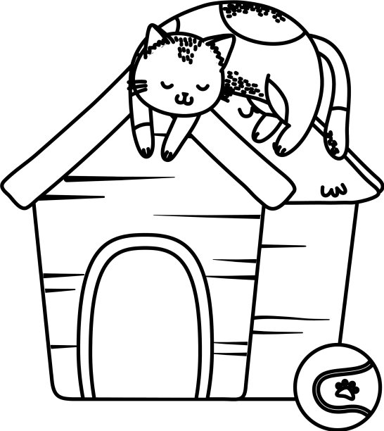 可爱有趣的宠物卡通图片下载