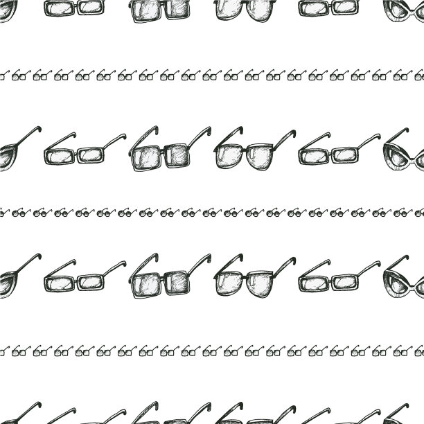无缝图案太阳镜图片下载