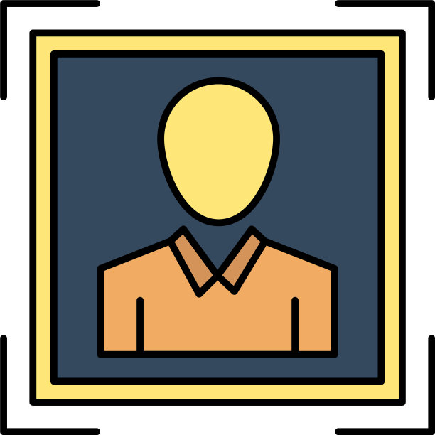 用户用户id id配置文件图像平面颜色图标图片下载