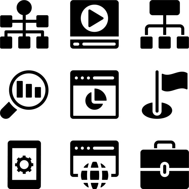 SEO 图标合集图片下载
