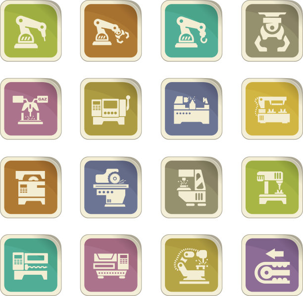 机床图标集图片下载