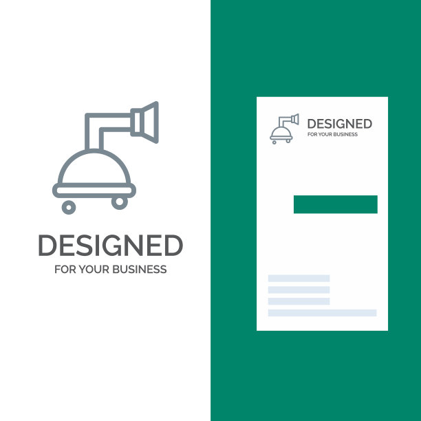 浴室清洁淋浴灰色标志设计和图片下载