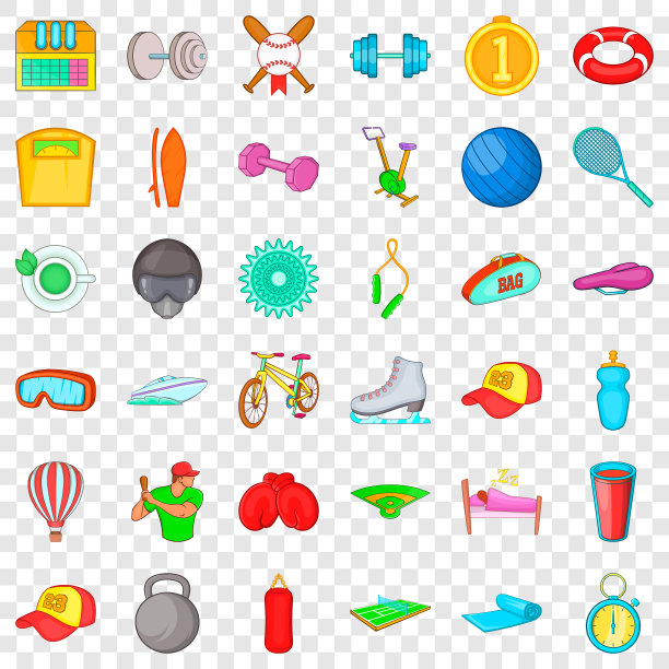 重量图标设置卡通风格图片下载