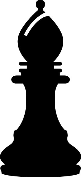 孤立的主教块图片下载