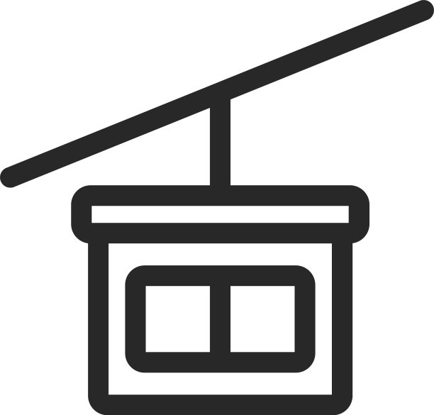 缆车车厢图标图片下载