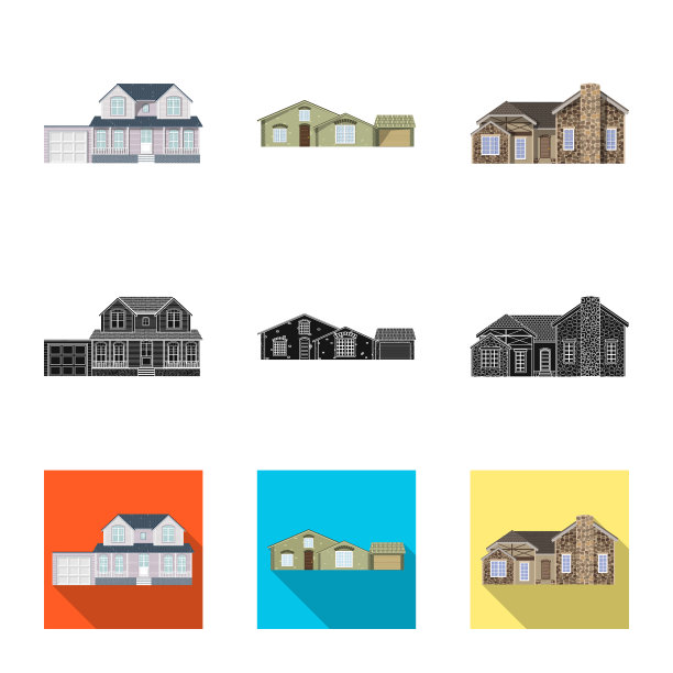 建筑和正面标志图片下载