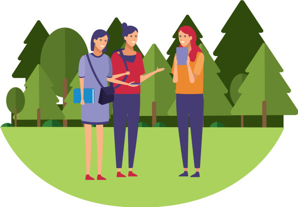 学生们在公园图片下载