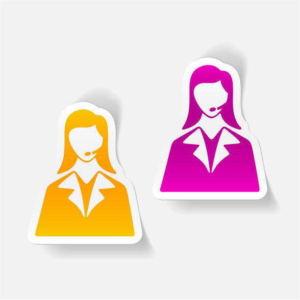 写实设计元素电话接线员图片下载