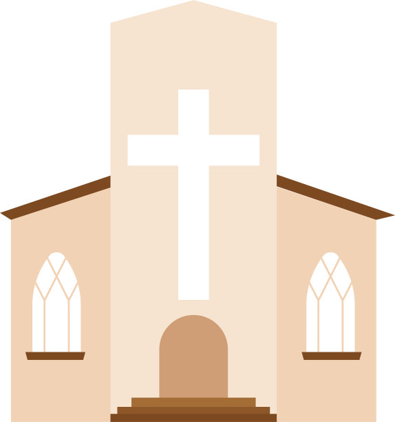 抽象的可爱的教堂图片下载