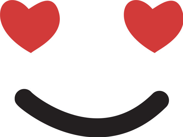 微笑模板设计图片下载