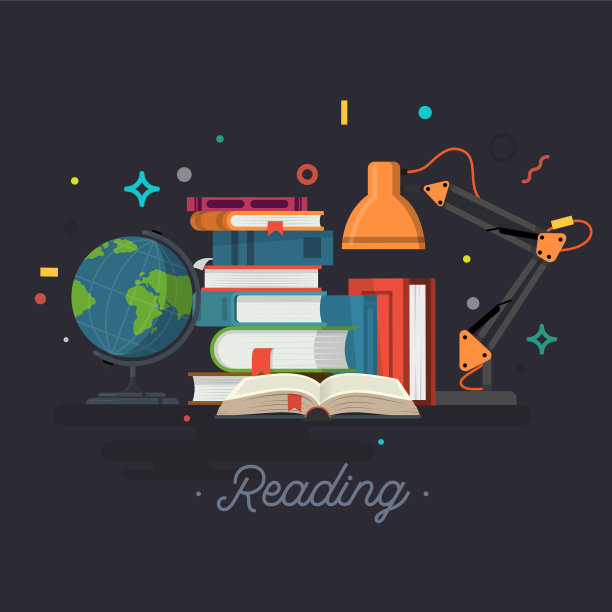 阅读教育平台设计图片下载