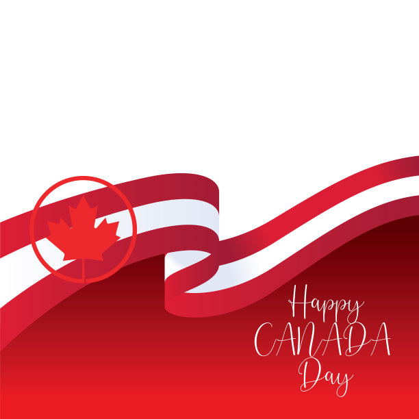 快乐加拿大日模板图片下载