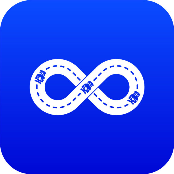 跟踪图标蓝色图片下载