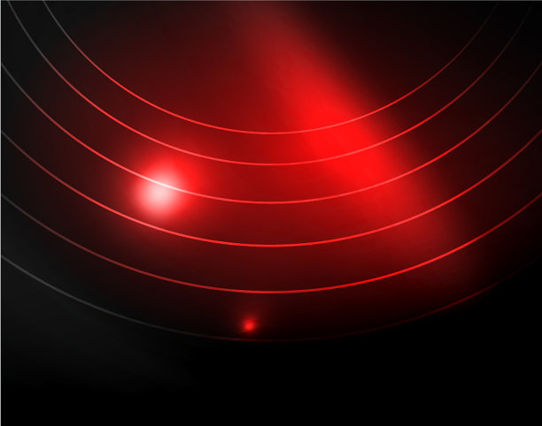 暗色空间与霓虹灯辉光抽象图片下载