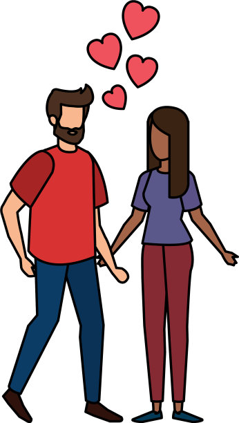 情侣心连心图片下载