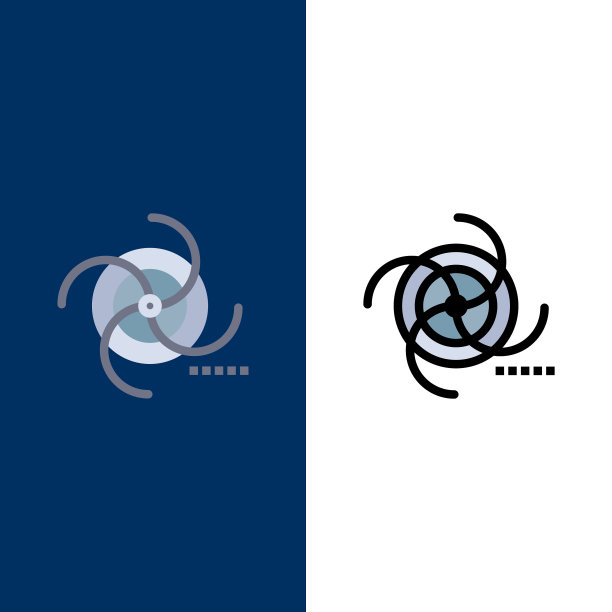 黑色宇宙场星系引力图标图片下载