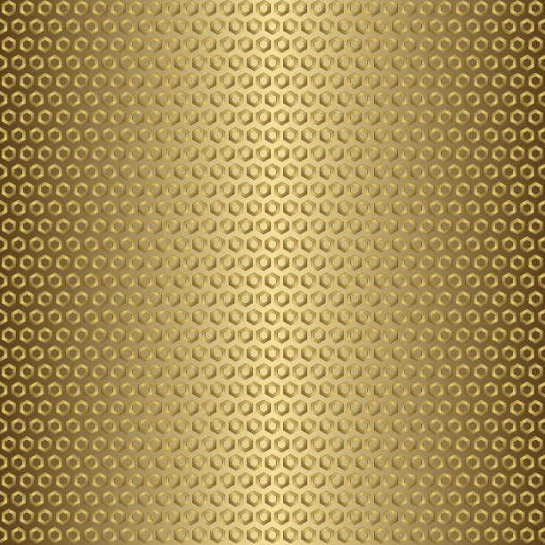 闪光的金色渐变金属无缝花纹图片下载