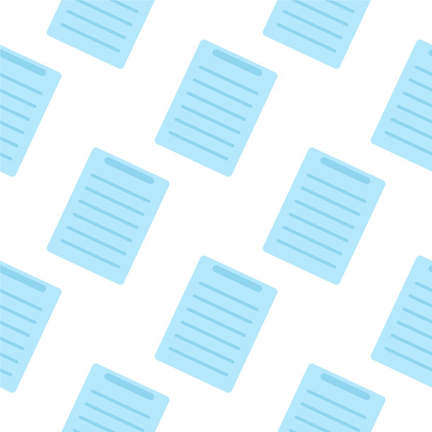 文档图标无缝图案平面设计符号图片下载