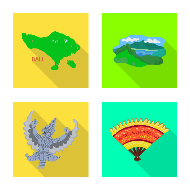 孤立对象旅游和旅游标志集图片下载