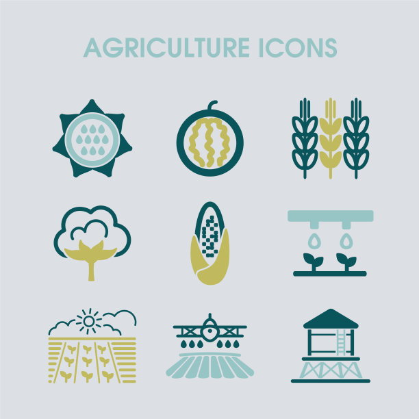 农田图标农业标志图片下载